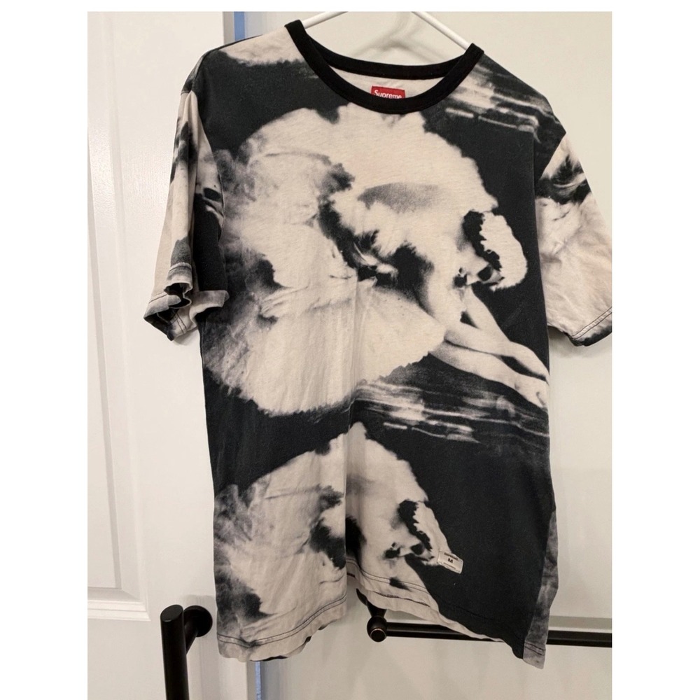 Supreme Degas Ballerina Top Mens Medium Black White All Over Print SS17 Tee